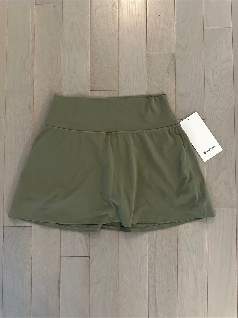 lululemon athletica Olive Green Active Skort